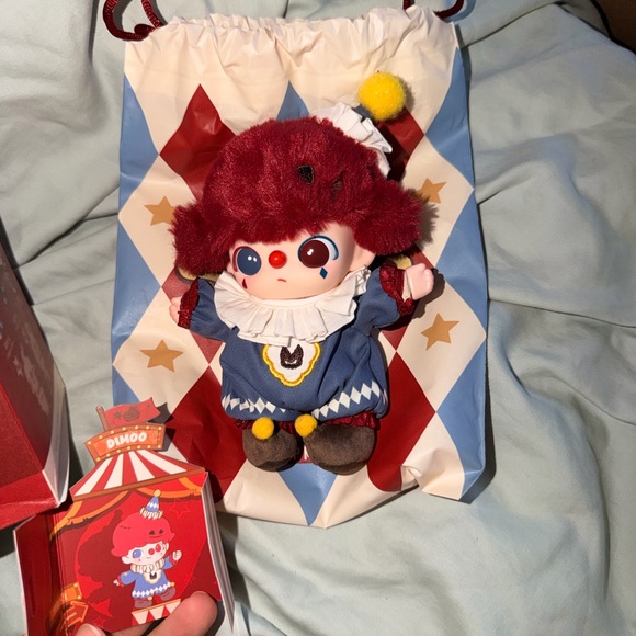 Pop Mart WHY SO SERIOUS Series - Dimoo “ Flame Clown ” - Picture 2 of 10
